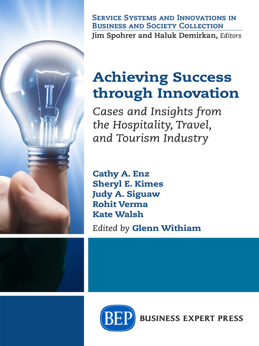 Title details for Achieving Success Through Innovation by Glenn Withiam - Available